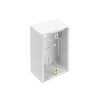 Single Surface US Back Box - 48mm deep - White