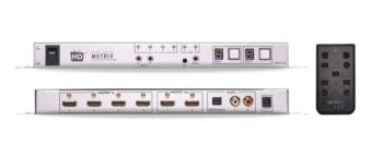 4x2 HDMI Matrix with IR 