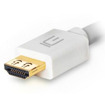 ICE Cable CLEAR-HDMI-S2-3METRE-WHITE HDMI Cables and Adapters