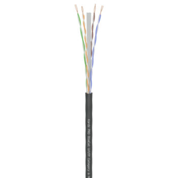 Kordz PRS SlimCat network cable Cat6A - Black 305m