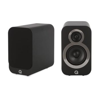 3010i Compact Bookshelf Speaker Pair - Carbon Black