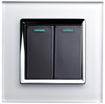RTS2005 Mechanical Light Switch 2 gang 