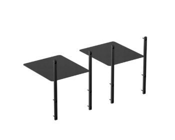 KEF KSK92 Subwoofer Stacking Kit – Black