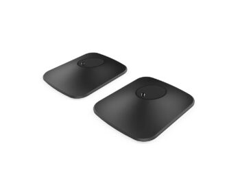 KEF P1 Desk Pads – Black Pair
