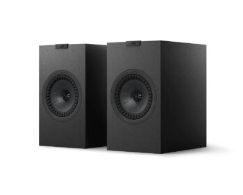KEF Q3 Meta Bookshelf Speakers – Satin Black Pair