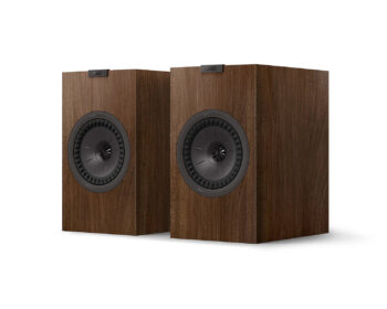 KEF Q3 Meta Bookshelf Speakers – Walnut Pair