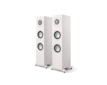 KEF Q7 Meta Floorstanding Speakers – Satin White Pair