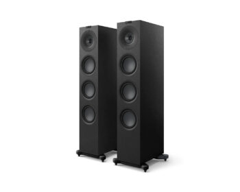 KEF Q11 Meta Floorstanding Speakers – Satin Black Pair