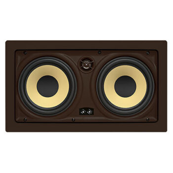 Proficient IW675s In-Wall LCR Speaker with Dual 6-1/2 inches Kevlar Woofers and Pivoting 1 inches Aluminum Tweeter