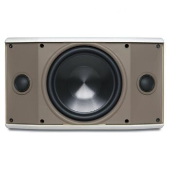 Proficient AW500TT-WHITE 5 25inch Outdoor Dual Tweeter Speaker White