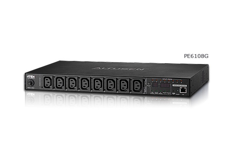 PE6108G 8 Outlet ALTUSEN Power Distribution Unit Aten PE6108G 8 Outlet ALTUSEN Power Distribution Unit