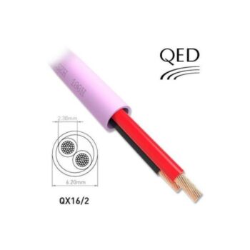 QED QX16/2 Pink LSZH Speaker Cable