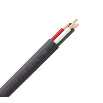 QED QX16/4 Black PE Outdoor Speaker Cable