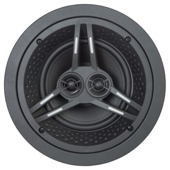 SpeakerCraft Speakercraft DX-Grand Series- 8" In-Ceiling Stereo Speaker-Graphite Injected Poly Cone and Dual 1" Pivoting Aluminum Tweeters (Each)