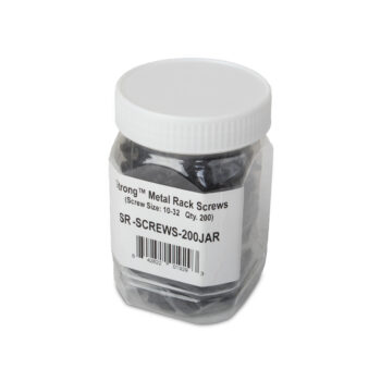 Strong SR-SCREWS-200JAR Strong Metal 10-32 Rack Screws